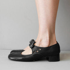 Pump Round Toe Mary Jane Loafers Flats