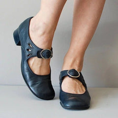 Pump Round Toe Mary Jane Loafers Flats