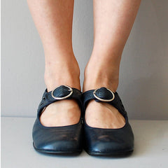 Pump Round Toe Mary Jane Loafers Flats