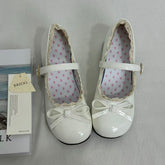 Versatile Low-Cut Bow Shoes