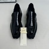 British Pointed-Toe High-Heeled Shoes