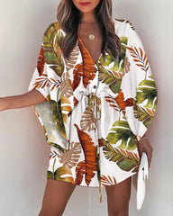 Raegan Pocketed Printed Romper