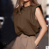 Romi Crew Neck Bodysuit - Light Taupe