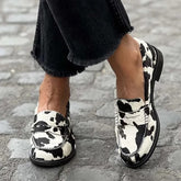 Cow Pattern Casual Shoes