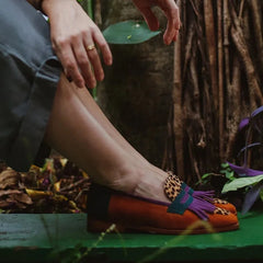 Square Toe Tassel Shoes