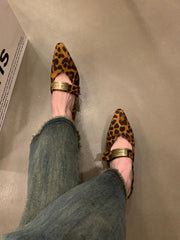 Simple Buckle Casual Low Heels