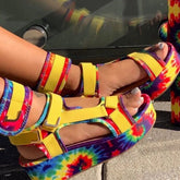Pattern Graffiti Trend Sandals