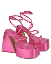 Platform Thick-Heeled Sandals