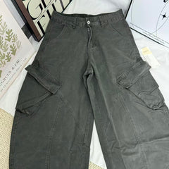 Cargo-Style Curved-Leg Rousers