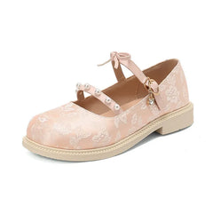 Chunky Heel Mary Jane Shoes