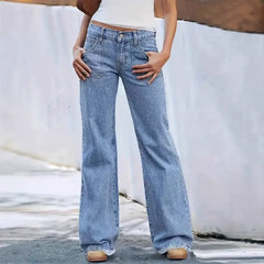 Avenue High Rise Denim Joggers