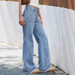 Avenue High Rise Denim Joggers