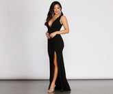 Arden Crepe Tank Mermaid Dress Oshnow