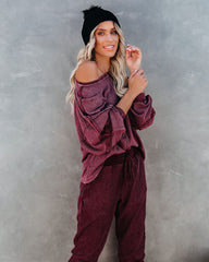 As It Seams Cotton Blend Top Oshnow