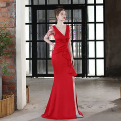 Ava Cowl Neck Formal Dress Oshnow