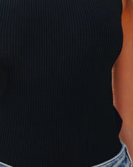 Averie Sleeveless Turtleneck Knit Top Oshnow