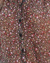 Balayage Printed Bell Sleeve Blouse Oshnow