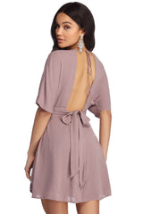 Beautifully Buttoned Skater Dress Oshnow