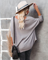 Between Us Thermal Knit Top - Portabella Oshnow