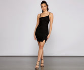 Bold Bombshell Sleeveless Mini Dress Oshnow