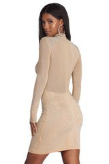 Braelynn Formal Heat Stone Dress Oshnow