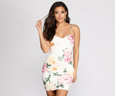 Budding Love Floral Mini Dress Oshnow