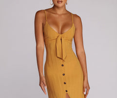 Button Down Beauty Maxi Dress Oshnow