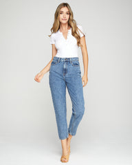 Carlotta High Rise Vintage Mom Jeans