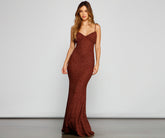 Camille Glitter Knit Mermaid Dress Oshnow