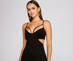 Cut Above The Drama Mini Dress Oshnow