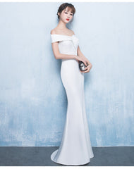 Diva Strapless High Slit Formal Dress Oshnow