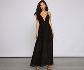 Effortless Beauty Chiffon Maxi Dress Oshnow