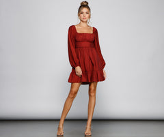 Effortlessly Stylish Linen Dress Oshnow