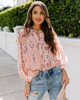 Eleanor Paisley Blouse Oshnow