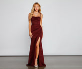 Emerson Formal High Slit Mermaid Dress Oshnow