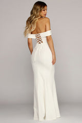 Emerson Formal Lattice Mermaid Dress Oshnow