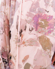 English Garden Embroidered Metallic Blouse Oshnow