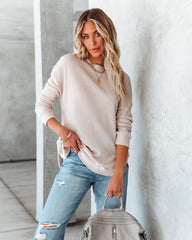 Erickson Cotton Blend Thermal Top - Natural Oshnow