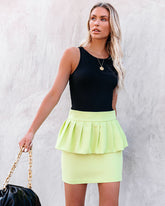 Explorer Knit Tank Bodysuit - Black Oshnow