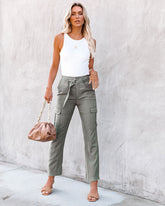 Explorer Knit Tank Bodysuit - White Oshnow