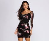 Feelin' Fresh Floral Mini Dress Oshnow