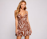 Feelin' Wild Sleeveless Slip Dress Oshnow
