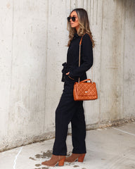 Fiercely Unapologetic Cotton Pocketed Jumpsuit - Black - SALE Oshnow