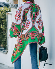 Fitzpatrick Floral Printed Kimono Oshnow