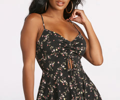Floral Flirt Skater Dress Oshnow