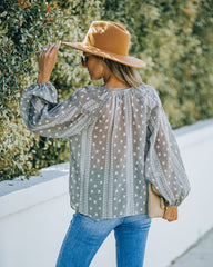Fond Memories Cotton Printed Top Oshnow