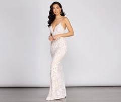 Fritzy Sequin Mermaid Dress Oshnow