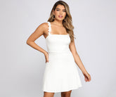 Fun And Flirty Skater Dress Oshnow
