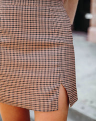 Get It Right Plaid Mini Skirt - SALE Oshnow