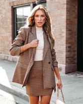 Get It Right Plaid Mini Skirt - SALE Oshnow